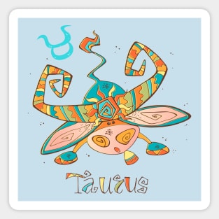 Taurus Zodiac Children Magnet